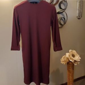 Clara Mare Burgundy Dress